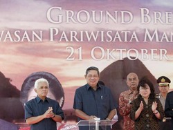 SBY Unggah Foto Saat Meresmikan Mandalika pada 2011
