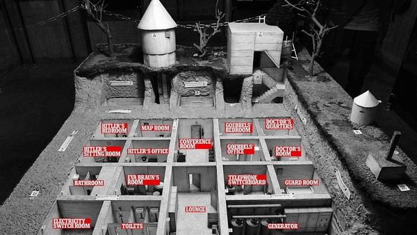 Foto: Replika Bunker Persembunyian Hitler