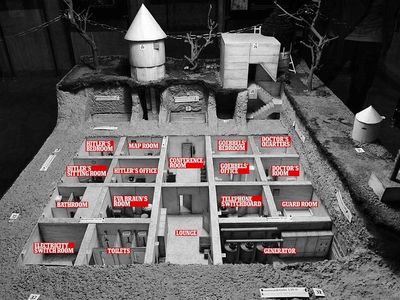 Foto: Replika Bunker Persembunyian Hitler