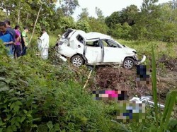 Kecelakaan karena Jalan Berlubang, 4 Pelajar Tewas di Sabah
