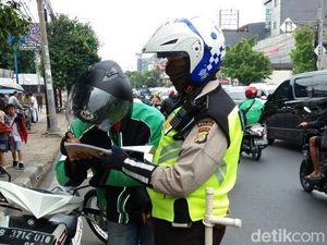 Lawan Arus di Jalan Dewi Sartika, 14 Pemotor Ditilang