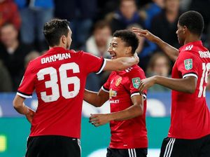 Dua Gol Lingard Bawa MU Taklukkan Swansea