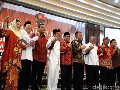 Bakal Cagub Jabar PDIP: Deddy-Dedi Hingga Anton Charliyan