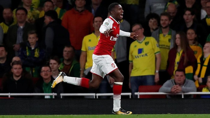 Jadi Pahlawan, Nketiah Belum Dikandung Saat Wenger Sudah Latih Arsenal