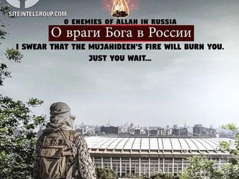 Messi Menangis Darah di Poster Ancaman ISIS untuk Piala Dunia 2018 
