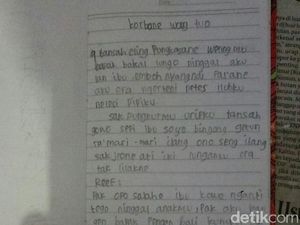 Ini Isi Curahan Hati Pelajar SMP di Jombang yang Gantung Diri