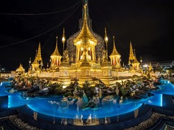 Memakan Dana Rp 1,2 Triliun, Begini Prosesi Kremasi Raja Bhumibol