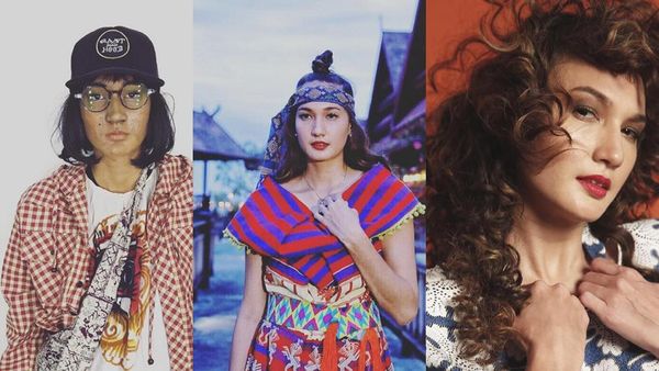 Cantiknya Nadine Chandrawinata dari Lusuh, Etnik, hingga Full Makeup