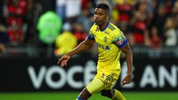 Orlando Berrio saat ini tercatat sebagai pemain Flamengo. Dia puya kecepatan mencapai 36 km / jam. (Buda Mendes/Getty Images)