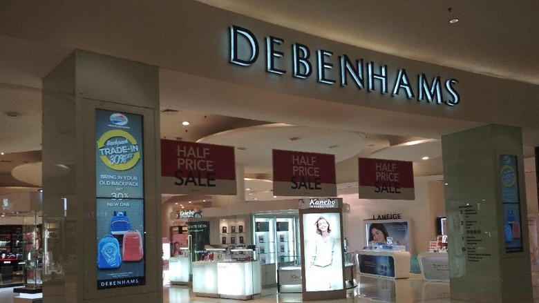 Akhir Tahun Mau Ditutup, Debenhams Diskon Hingga 70%