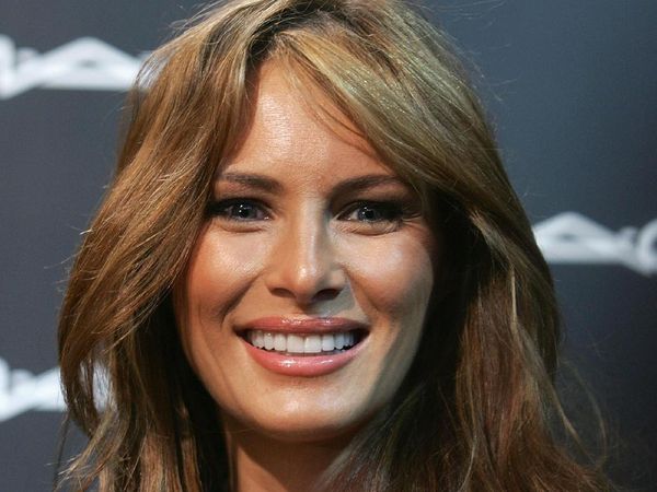 Foto: Wajah Melania Trump yang Penuh Ekspresi ketika Belum Jadi Ibu Negara