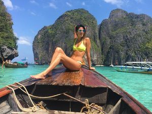 Liburan Si Cantik Maria Jose, Juara Miss Grand International 2017 Liburan Si Cantik Maria Jose, Juara Miss Grand International 2017