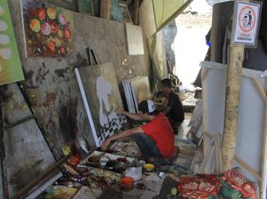 Komunitas Gurat, Pencetak Pelukis Muda di Jelekong Bandung