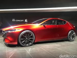 Hatchback Berdesain Keren, Mazda Kai Concept Hatchback Berdesain Keren, Mazda Kai Concept