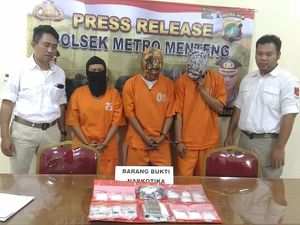 3 Buron Pengedar Sabu Jaringan Lapas Ditangkap di Menteng