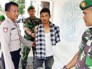 Rampas Dompet Emak-emak, Jambret di Aceh Ditangkap TNI
