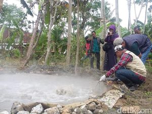 Semburan Lumpur Panas Tasikmalaya Tak Berbahaya Semburan Lumpur Panas Tasikmalaya Tak Berbahaya