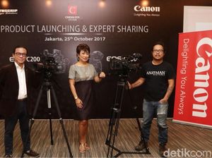 Canon Rilis Kamera Video Anyar, Harganya Rp 500 Juta