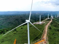 Kebun Angin Pertama RI 75 MW Beroperasi Akhir Tahun Ini