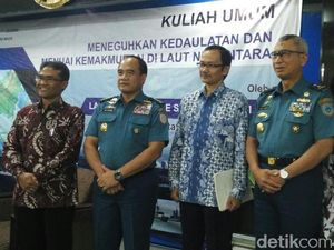 TNI AL Hibahkan Alat Pengukur Kedalaman Laut untuk UGM