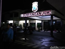 Mapolres Nganjuk Jadi Lokasi Pemeriksaan PNS Terkait OTT KPK