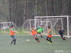 Latihan Terakhir Timnas U-19 Sebelum Berangkat ke Korea Selatan