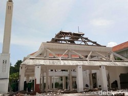 Masjid di Area DPRD Surabaya Jadi Korban Pembangunan Gedung Baru