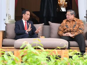 Istana: Pertemuan 4 Mata Jokowi-SBY Berlangsung Santai dan Akrab