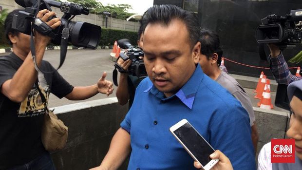 Keponakan Ketua DPR Setya Novanto, Irvanto Hendra Pambudi, di Jakarta, beberapa waktu lalu.