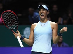 Atasi Wozniacki, Garcia ke Semifinal