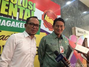 Temui Menaker, Sandiaga Bahas Mekanisme Kenaikan UMP DKI