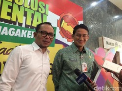 Temui Menaker, Sandiaga Bahas Mekanisme Kenaikan UMP DKI