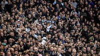 Wembley. Markas Tottenham Hotsur berkapasitas 90.000 penonton ini sudah menggelar 15 laga Premier League untuk tuan rumahnya. Dengan rata-rata penonton 67.744, Wembley sudah menyedot total 1.016.167 penonton di liga musim ini. (Foto: David Ramos/Getty Images)