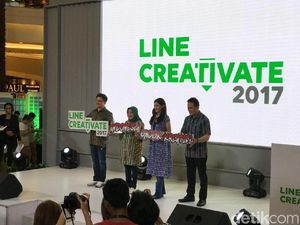 Ini Kreator Anak Negeri Jawara Line Creativate 2017