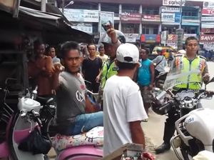 Ditilang Tak Pakai Helm, Pelanggar: Nggak Punya Helm, Beliin