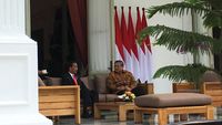 Foto: Pertemuan Mendadak SBY-Jokowi di Istana