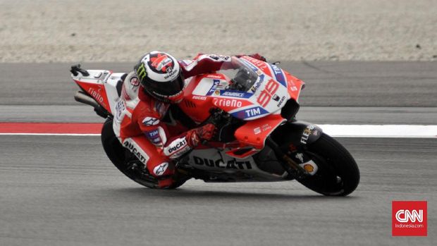 Jorge Lorenzo mencatat rekor lap tercepat di Le Mans pada MotoGP 2016.