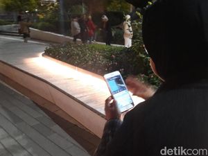 Tiba di New York, Risma Langsung Memotret Taman di Manhattan