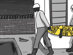 Mengubur Mayat-Mayat