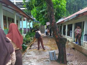 Sekolah di Wonosobo Tergenang Lumpur, Upacara Sumpah Pemuda Batal
