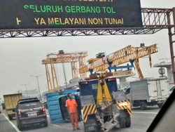 Kecelakaan di Tol Bekasi KM 3 Arah Cawang, Lalu Lintas Tersendat