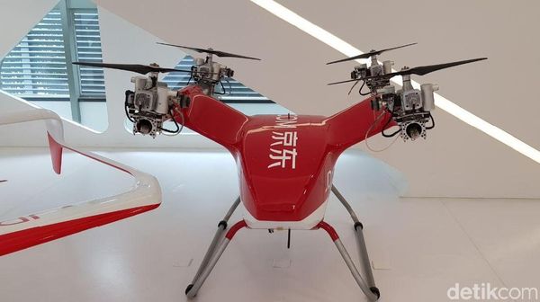 Lebih Dekat dengan Drone Pengantar Barang Buatan JD