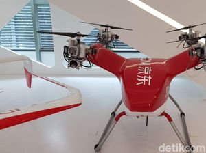 Lebih Dekat dengan Drone Pengantar Barang Buatan JD