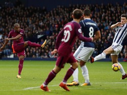 City Memimpin 2-1 atas West Brom di Babak Pertama