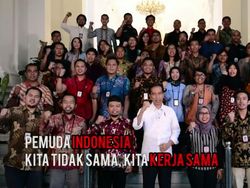 Jokowi: Pemuda Indonesia! Kita Tidak Sama, Kita Kerja Sama