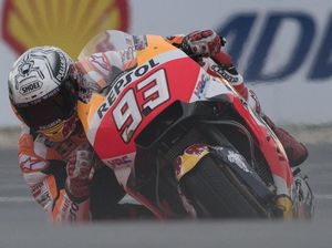 Satu Musim, Shoei Bikin 6-15 Helm Buat Marquez Satu Musim, Shoei Bikin 6-15 Helm Buat Marquez