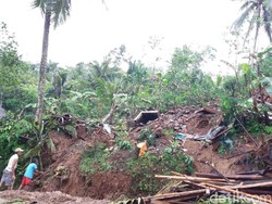 Satu Keluarga di Wonosobo Selamat dari Tanah Longsor