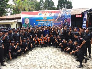 Pemuda NasDem Jember Deklarasi  Pemenangan Khofifah