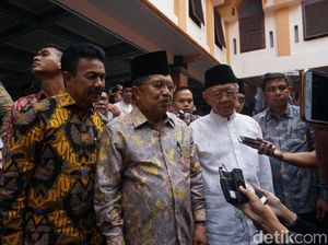 Kunjungi Gus Solah, JK Cerita Perkembangan Islam di Kazakhstan