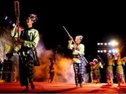 Ratusan Wisman Crossborder Padati Batam Art & Culture Performance